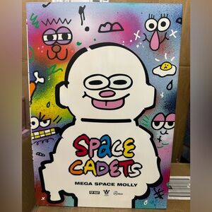 Space Cadets Mega Space Molly 400% confirmed Floss (Blue)